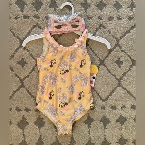 Disney Junior Minnie Mouse Girls Swimsuit
